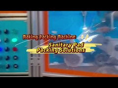 বড় নিয়মিত স্যানিটারি ন্যাপকিন প্যাকেজিং মেশিন কটন শীট