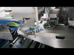 অনলাইন লেবেলিং সহ 3KW সবজি ও ফল প্যাকিং মেশিন