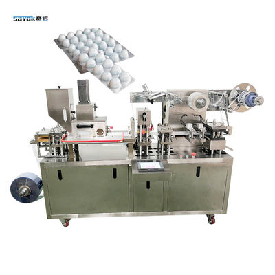 গুণমান  380V Thailand Alcohol Cotton Ball Blister Packing Machine Flat Plate Type কারখানা