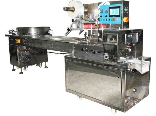 Good price উচ্চ মানের গাম্মি ক্যান্ডি স্বয়ংক্রিয় প্যাকিং মেশিন কম্পন প্লেট টাইপ বালিশ প্যাকেজিং মেশিন অনলাইন