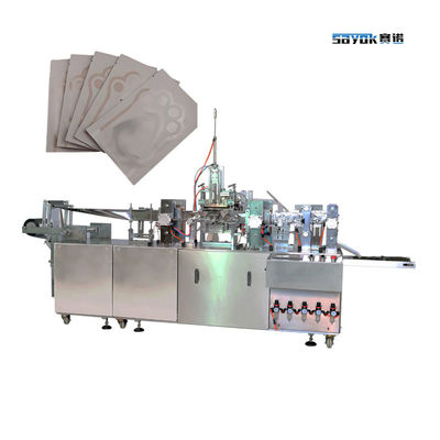 Good price 220 ভোল্ট এক টুকরা ছোট মেকআপ অপসারণ ভিজা উইপ তৈরীর প্যাকিং মেশিন 2 ইন 1 মেশিন অনলাইন