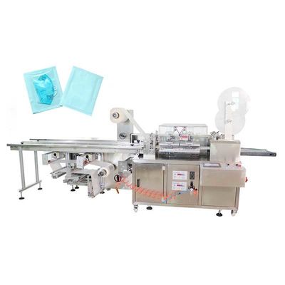 চিলড্রেন N95 ফেস মাস্ক প্যাকেজিং মেশিন 5.5KW 4 সাইড সিল প্যাকিং মেশিন