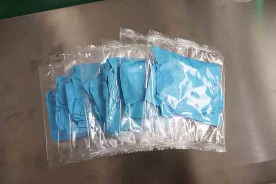 2.8KW গ্লোভ প্যাকিং মেশিন 50Hz পরীক্ষার গ্লাভ পাউচ প্যাকিং মেশিন