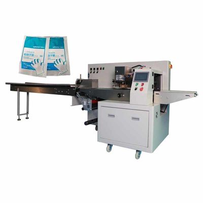 Good price সার্ভো চালিত গ্লোভ প্যাকিং মেশিন স্বয়ংক্রিয় 2.8KW পরীক্ষার গ্লোভ প্যাক অনলাইন