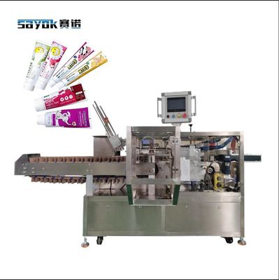 220V 50/60Hz পাওয়ার সোর্স টাইপ অটোমেটিক কার্টনিং মেশিন মেশিন গোলমাল ≤80 ডিবি 20m3/h বায়ু খরচ